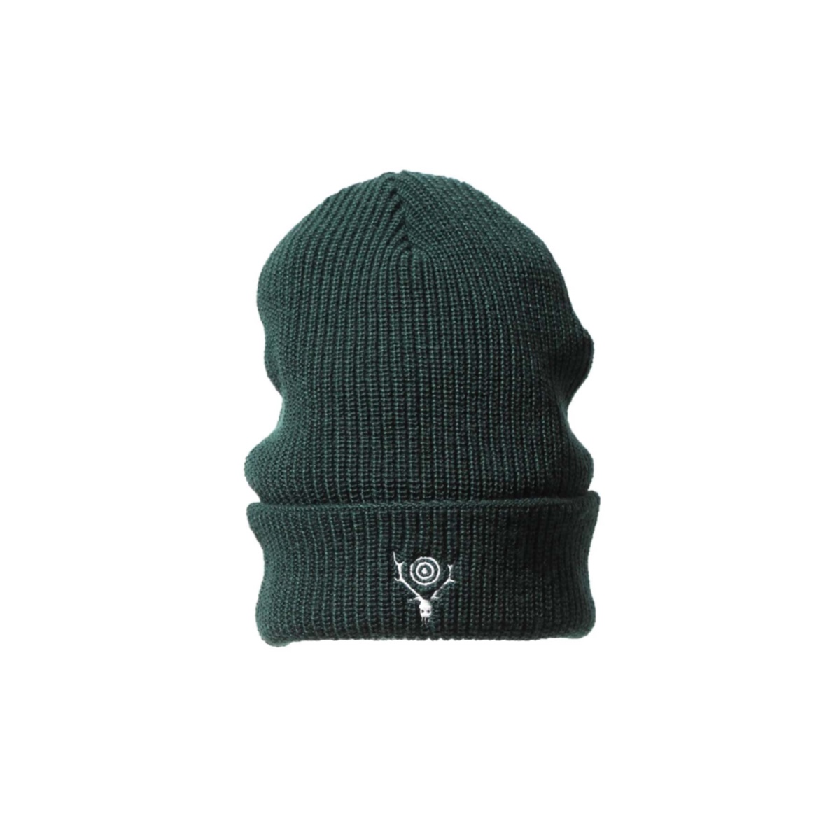 South2 West8 / Watch Cap - W/A Knit (Green) Skull&Target